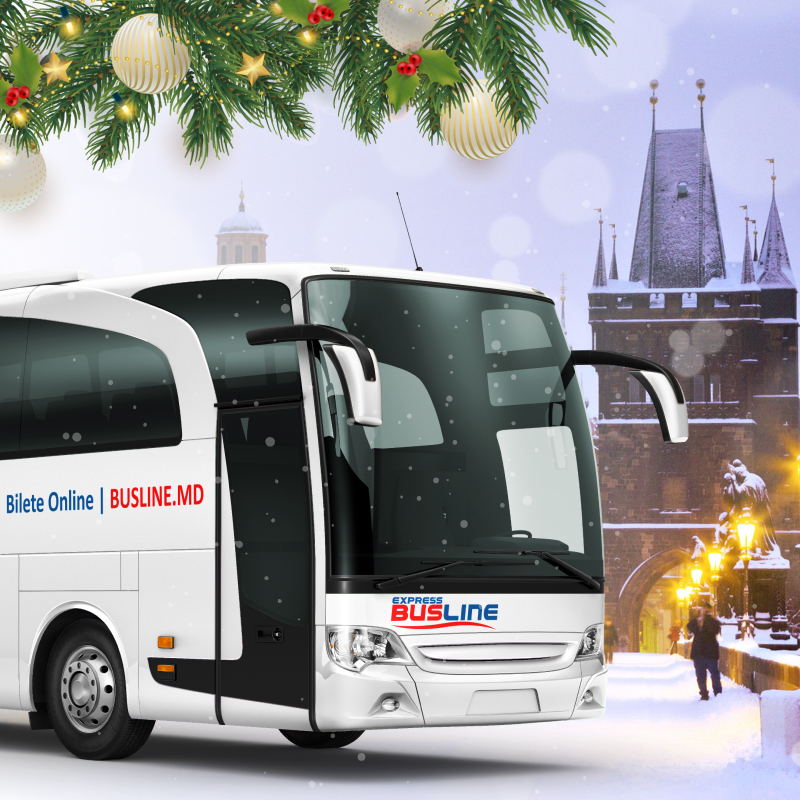 Busline Christmas set of HTML5 banners